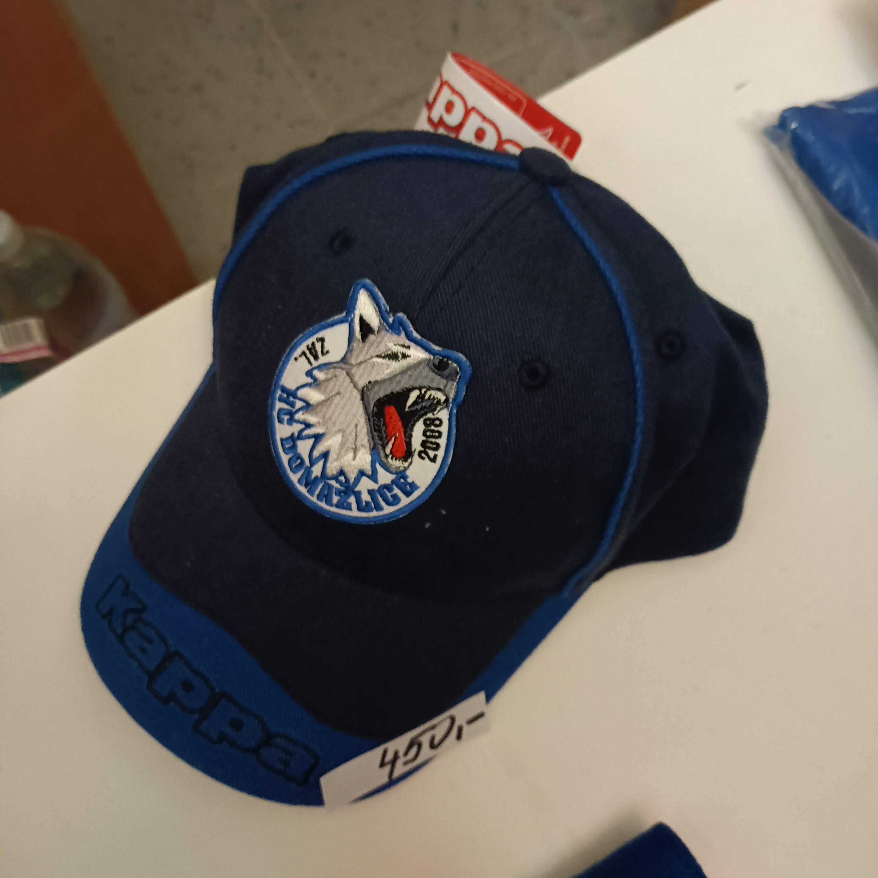 Kšiltovka Kappa s vyšitým logem 450,- Kč/Ks